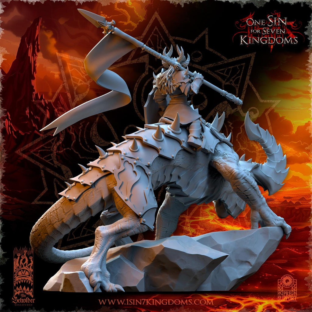 Asteria, Mistress of the Ascended - 12k - by TheBeholderMiniatures