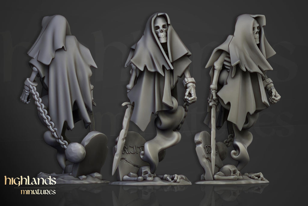 Crypt Ghosts  - in 12k- by Highlands Miniatures