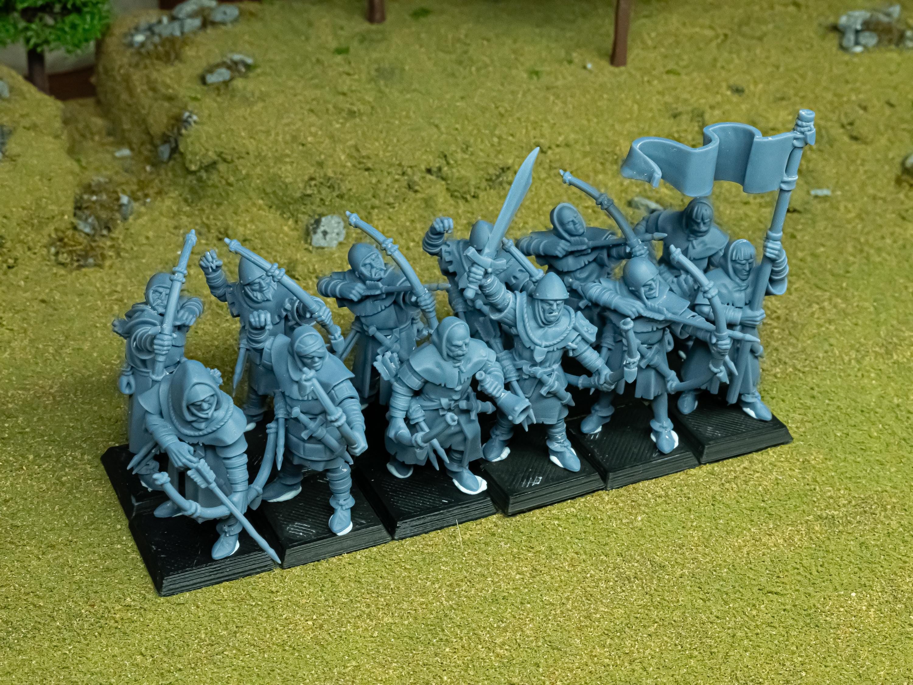 Gallia Archers - in 12k- by Highlands Miniatures