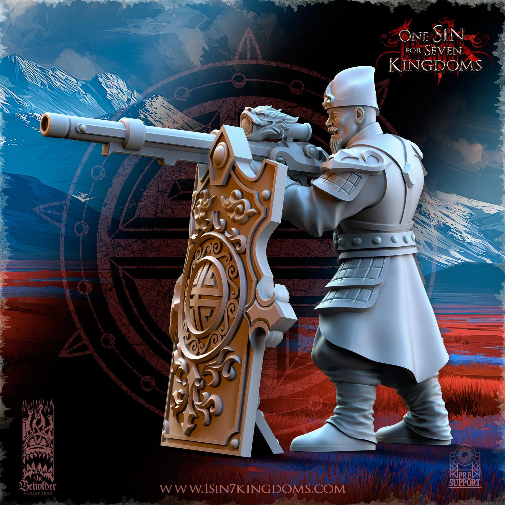 Astarii Dynasty Imperial Snipers - 12k by TheBeholderMiniatures