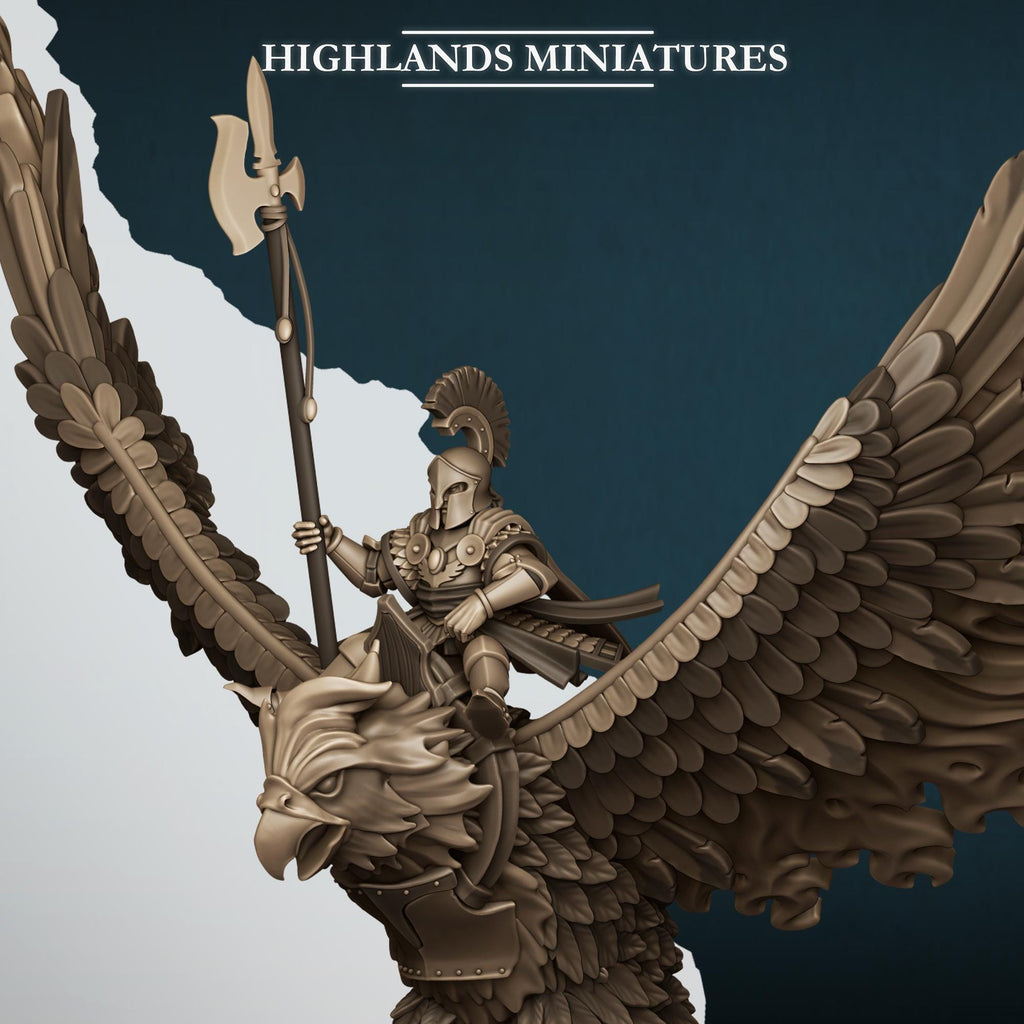 Fire and Ice Phoenix  - in 12k- by Highlands Miniatures