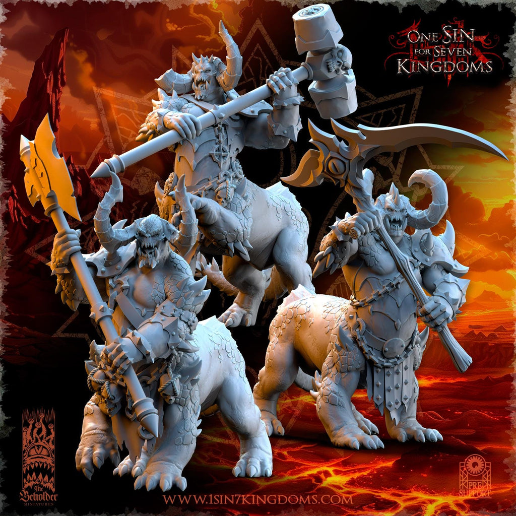 Realms of Mayhem Dragonards - in 12k- by TheBeholderMiniatures