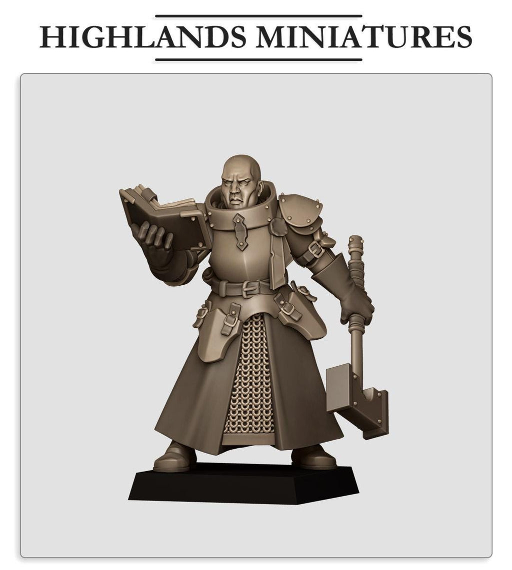 sunlands command heroes 4 model bundle  - in 12k- by Highlands Miniatures