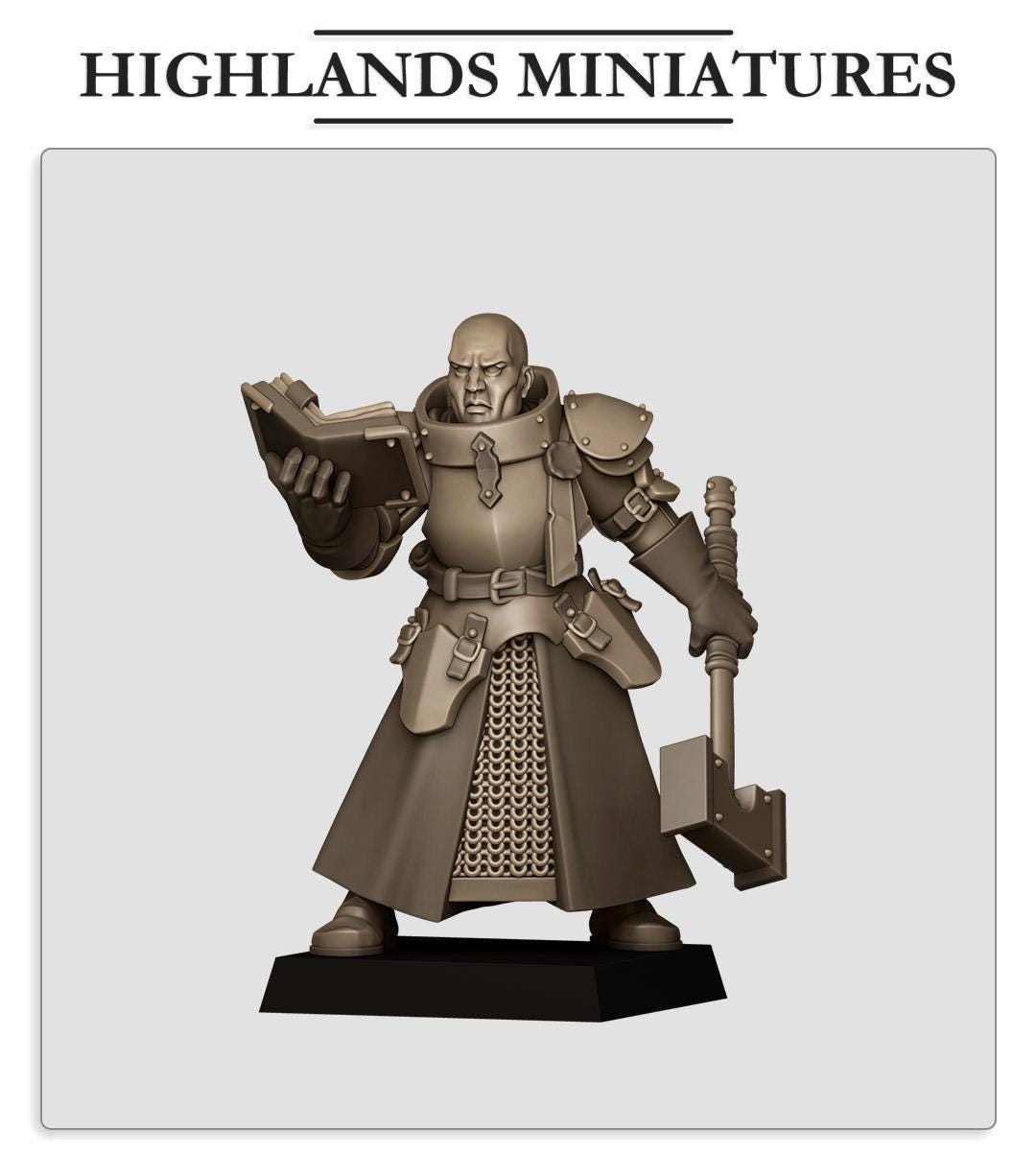 sunlands command heroes 4 model bundle  - in 12k- by Highlands Miniatures