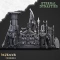 Pharaoh Funeral Ship - in 12k- by Highlands Miniatures