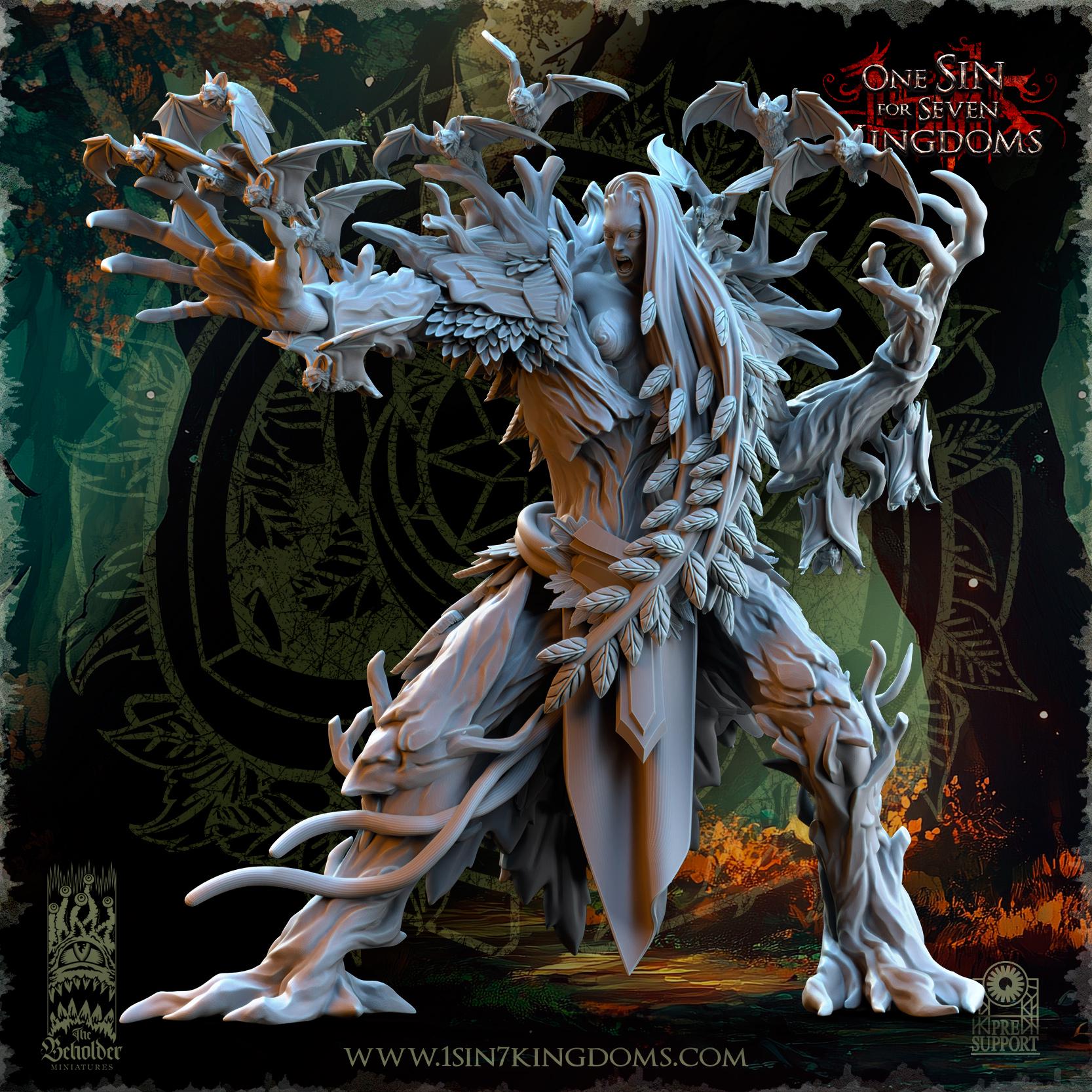 Evergreen Elves Nightshade - 12k by TheBeholderMiniatures