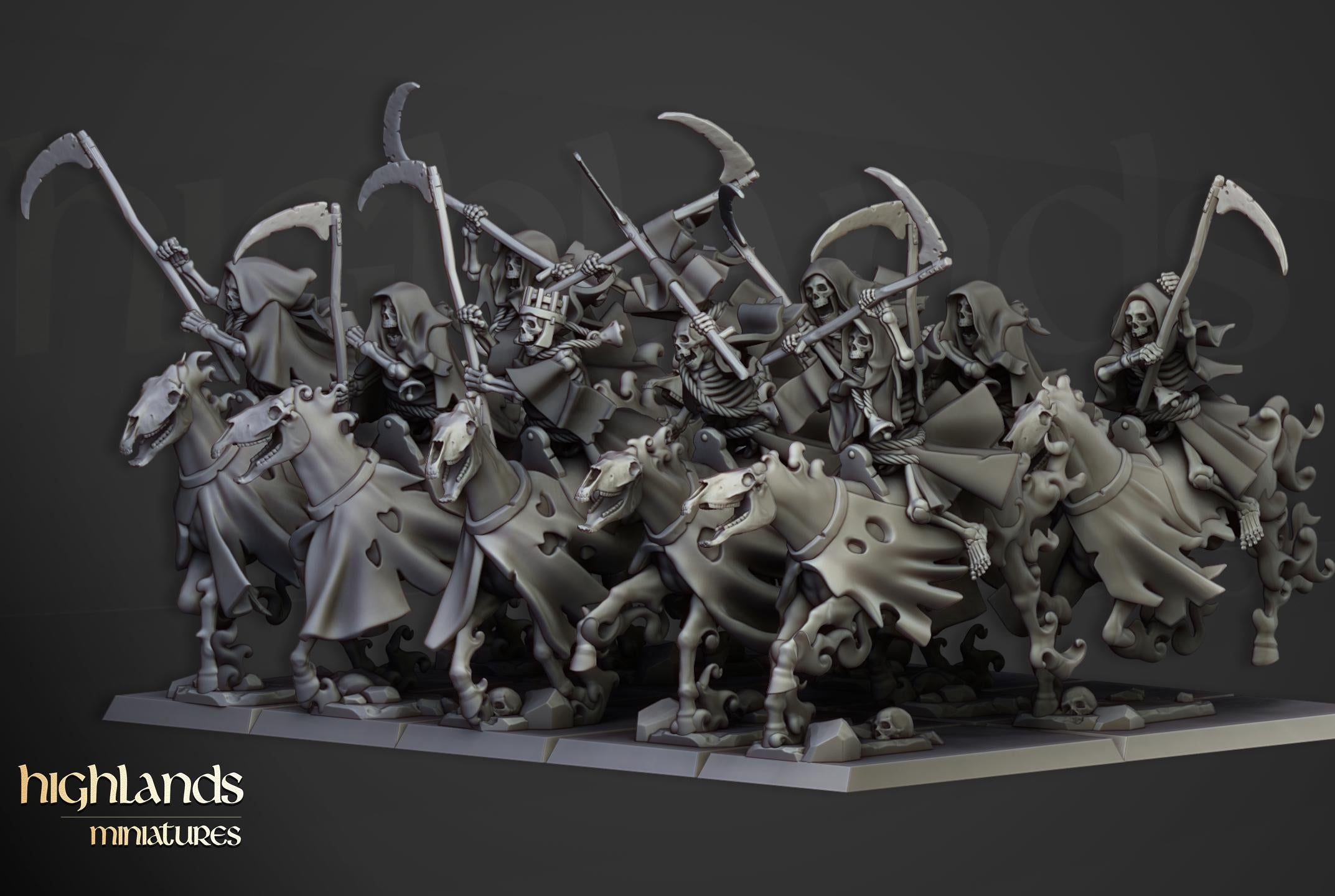Spectral Cavalry Unit - in 12k- by Highlands Miniatures