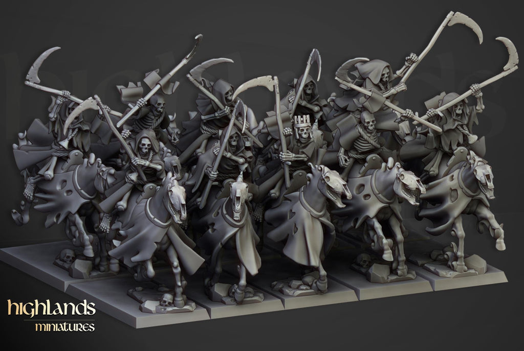 Spectral Cavalry Unit - in 12k- by Highlands Miniatures