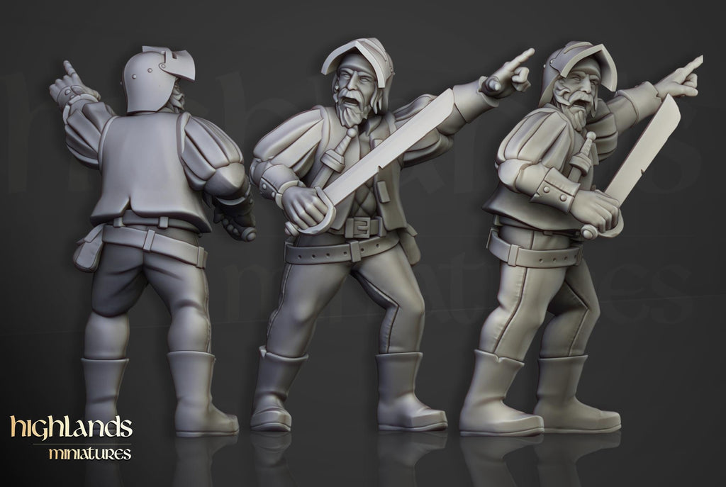 Sunland Militia - in 12k- by Highlands Miniatures