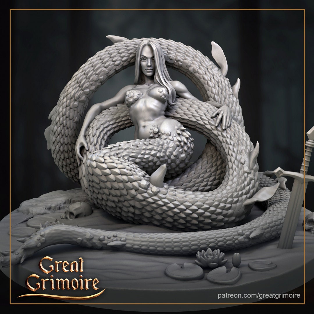 Lady Serpent - in 12k- by Great Grimoire