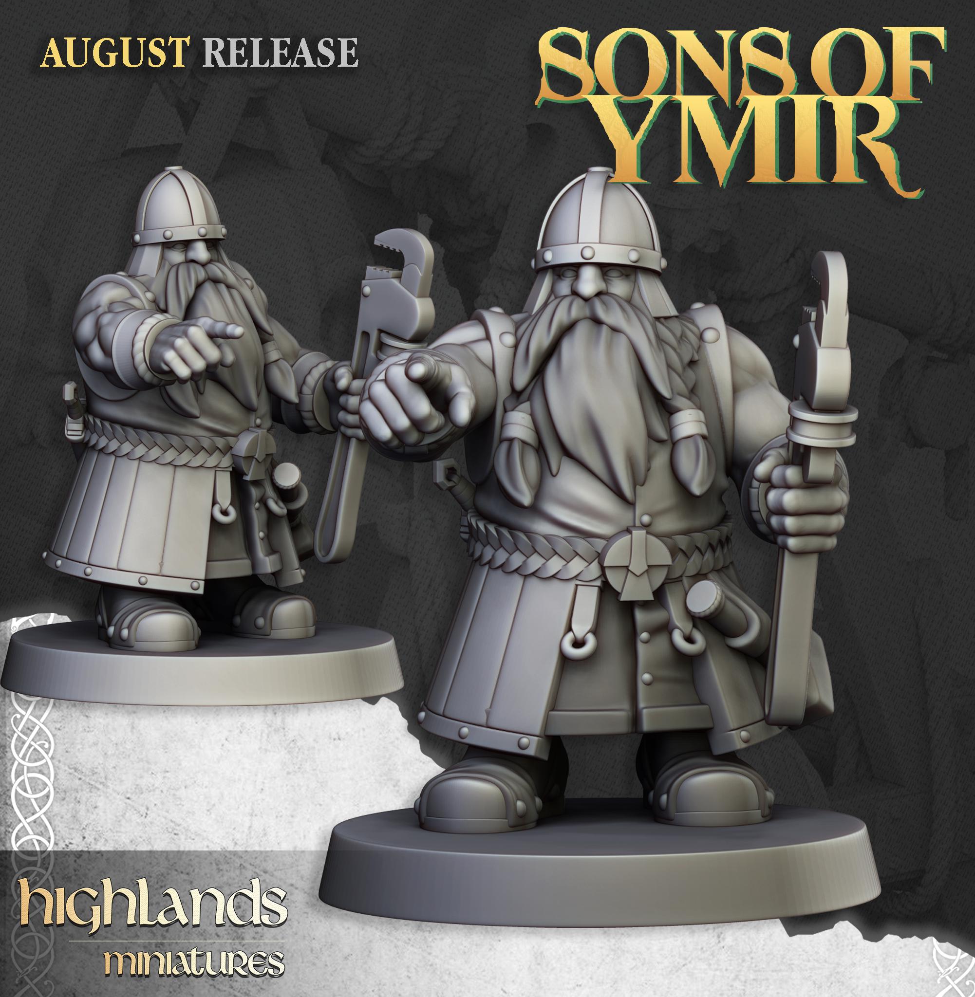 Dwarf Old Siege Engines - in 12k- by Highlands Miniatures