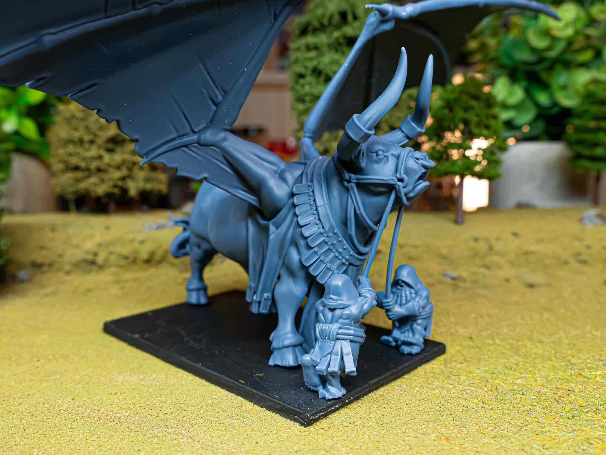 Marduk Bull  - in 12k- by Highlands Miniatures