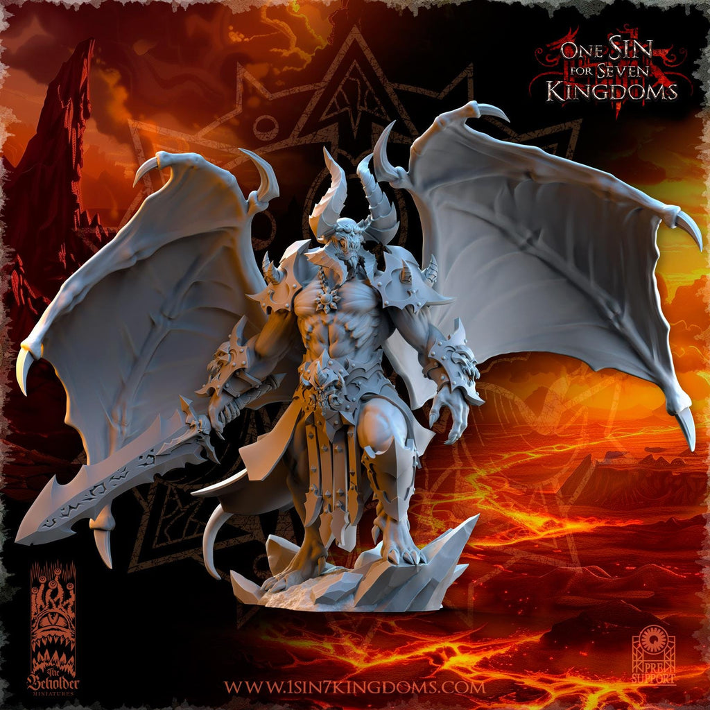 Azagoth prince of mayhem - in 12k by TheBeholderMiniatures