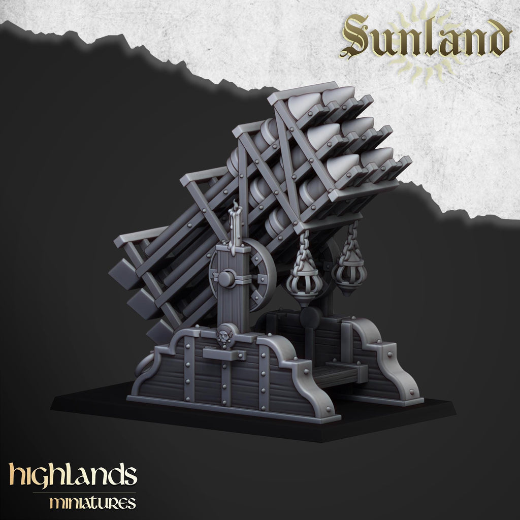 Sunland Artillery - in 12k- by Highlands Miniatures