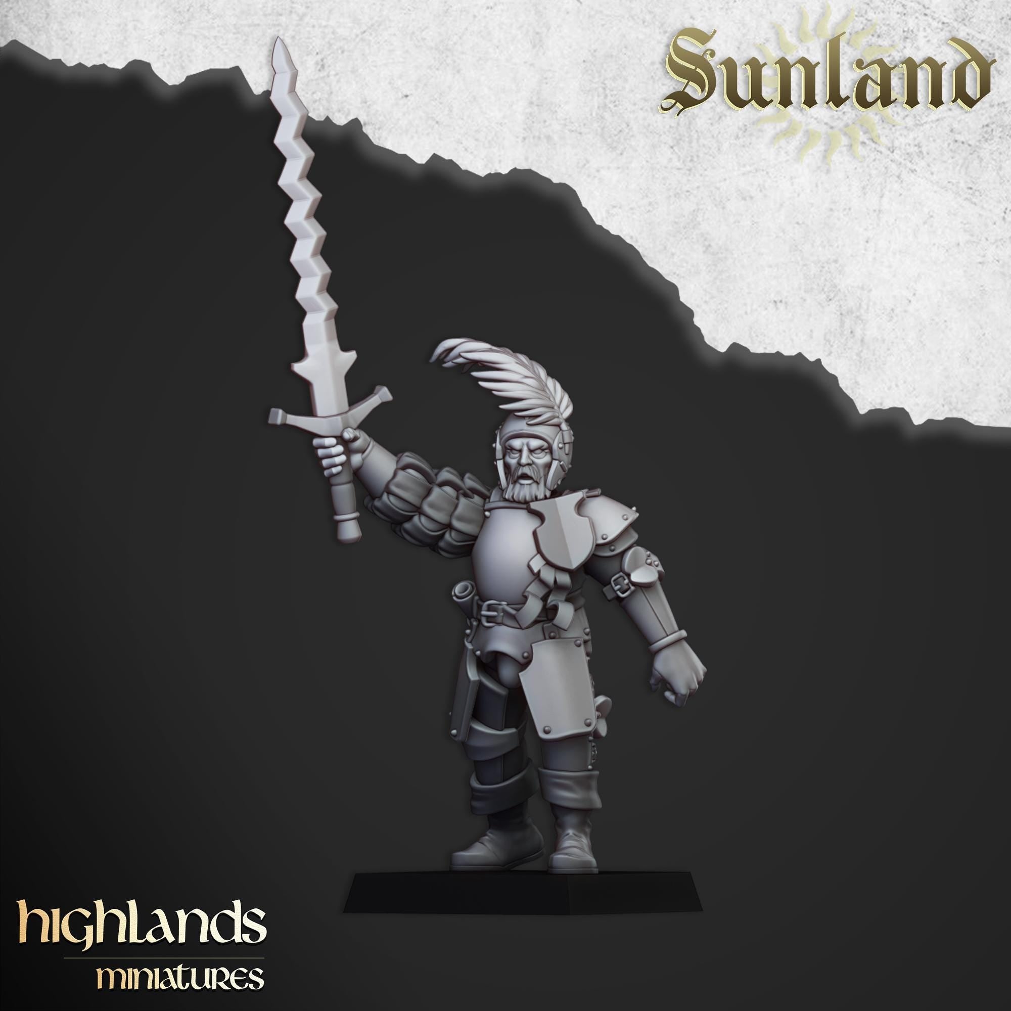 Sunland Landsknechts -  in 12k - by - Highlands Miniatures