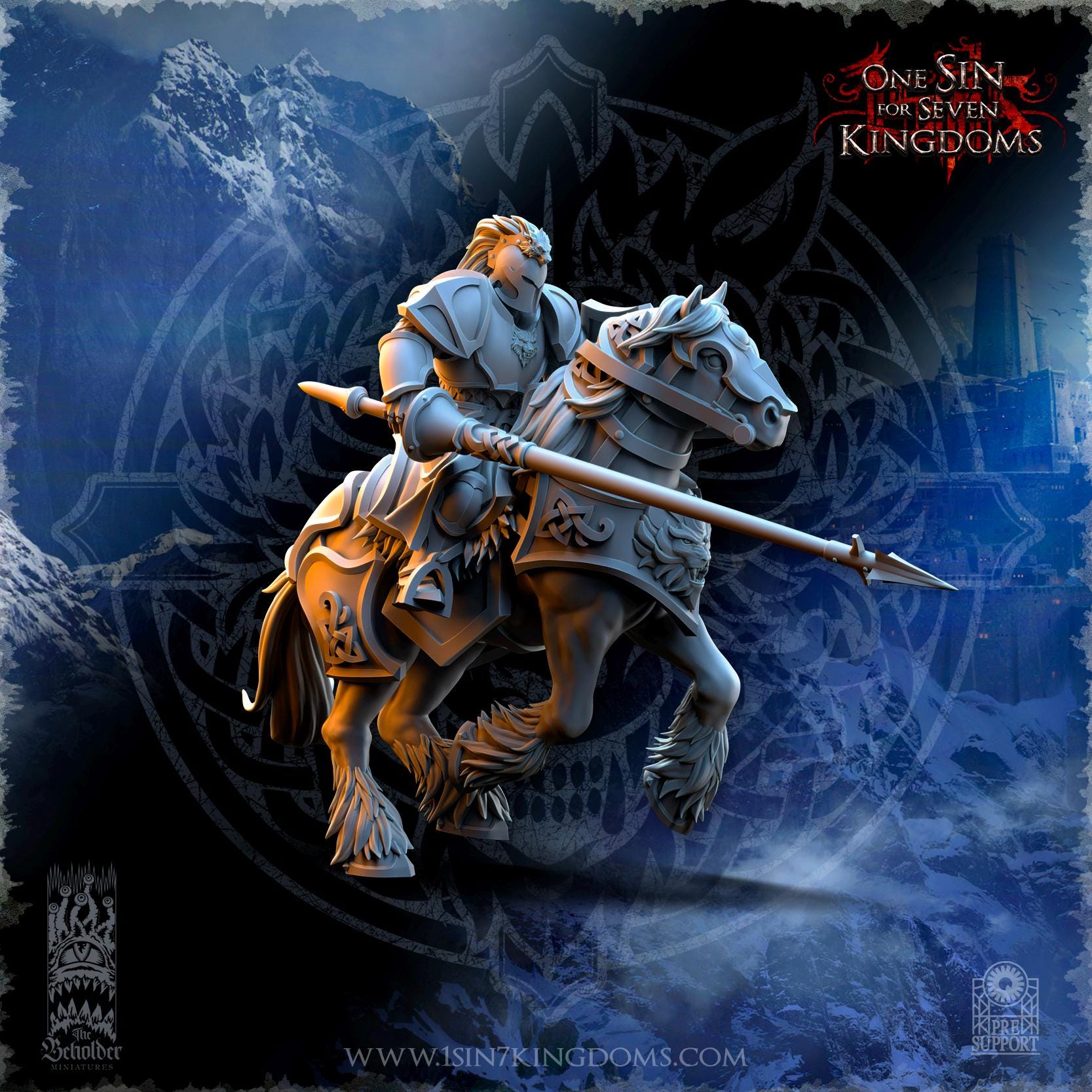 Stormwolves Storm-Knights - in 12k- by TheBeholderMiniatures