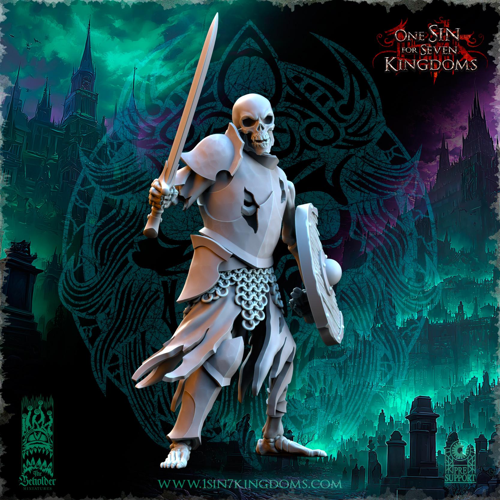 Undying Legions Warriors - in 12k- by TheBeholderMiniatures