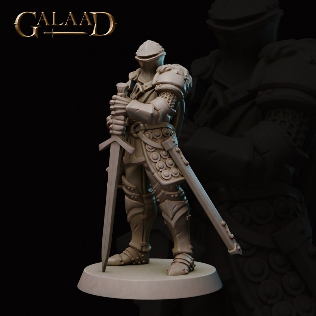 6 Model Pack - Knight Warband - in 8k - by Galaad