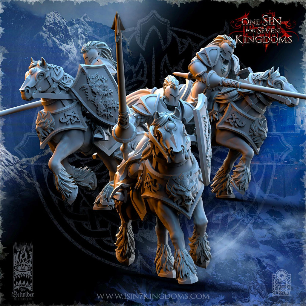 Stormwolves Storm-Knights - in 12k- by TheBeholderMiniatures