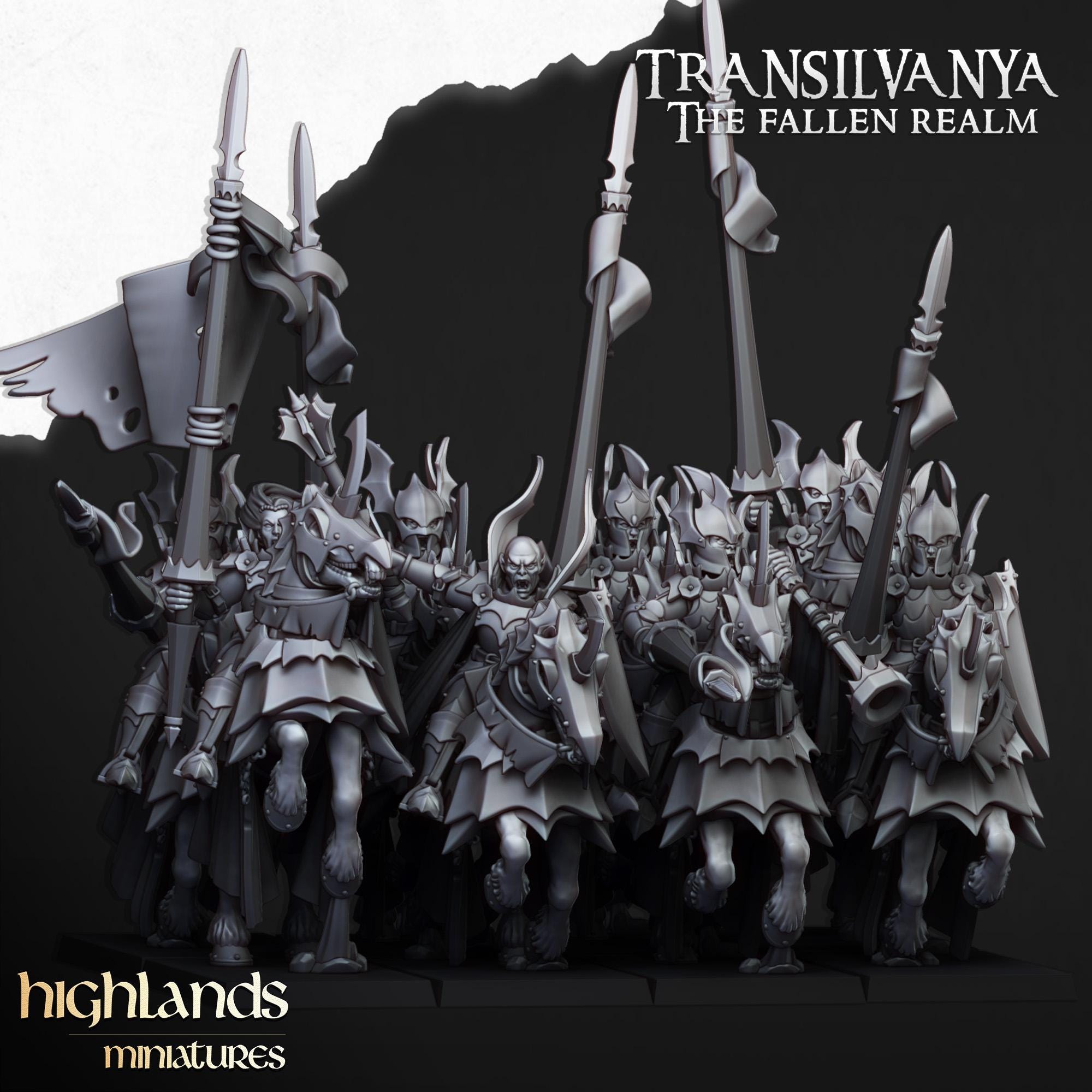 Vampire Knights - in 12k- by Highlands Miniatures