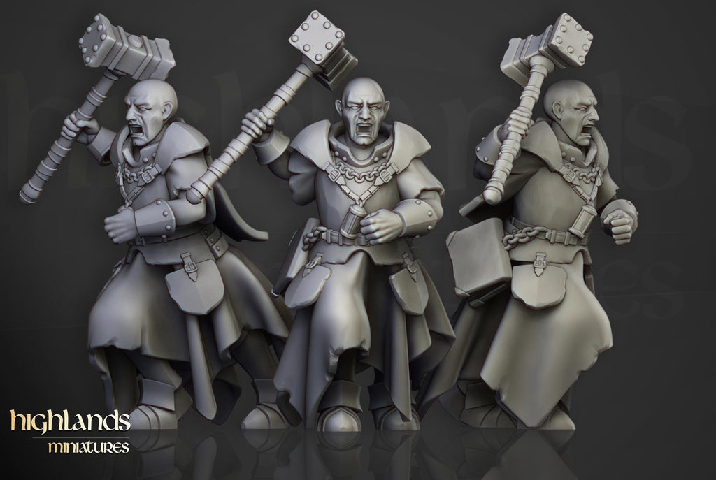 Inquisitorial Band 9 models - in 12k- by Highlands Miniatures