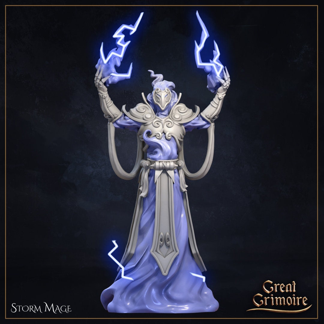 Storm Spirits Pack - in 12k - by Great Grimoire