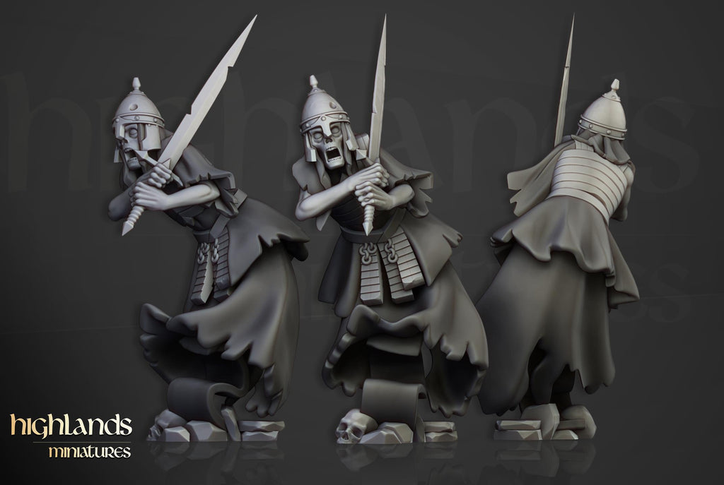 Wraith Unit  - in 12k- by Highlands Miniatures