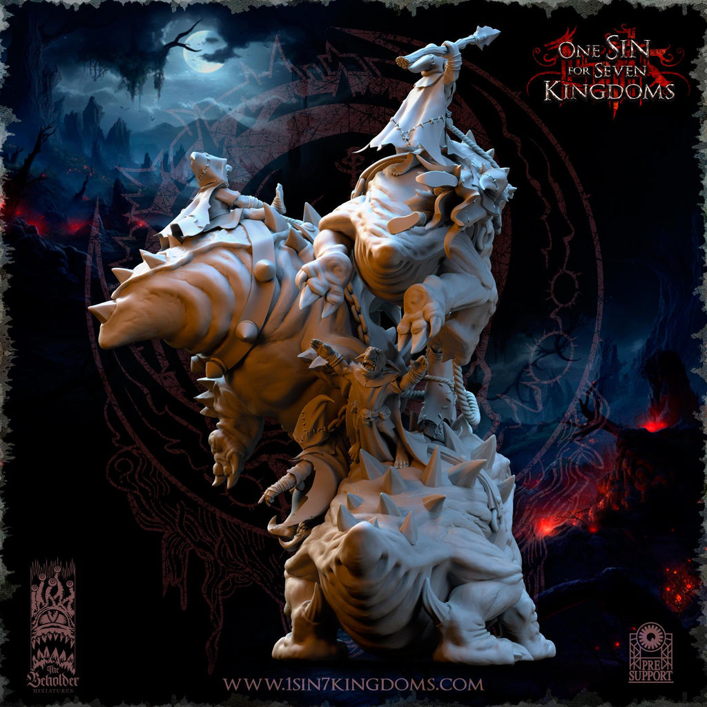 The Black Horde Kavehorror Madness - in 12k- by TheBeholderMiniatures