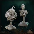 Bust of Thalassa and Jack - in 12k - by Great Grimoire