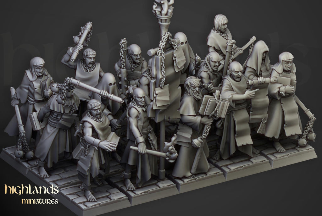 Fanatical Zealots - in 12k- by Highlands Miniatures