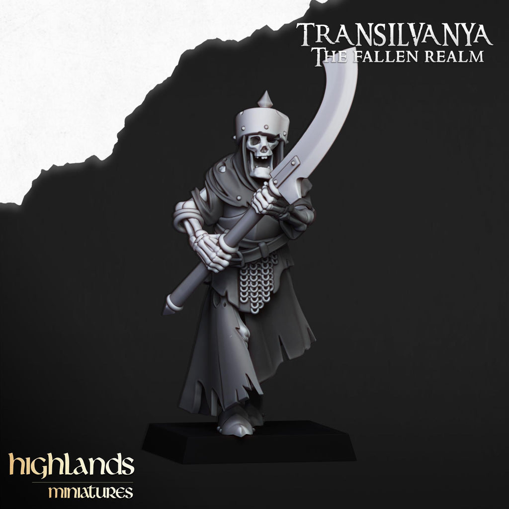 Skeletal Guard - in 12k- by Highlands Miniatures