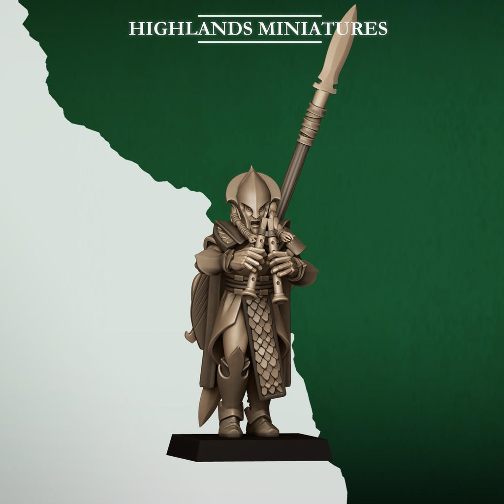 Feral Spearmen - in 12k- by Highlands Miniatures
