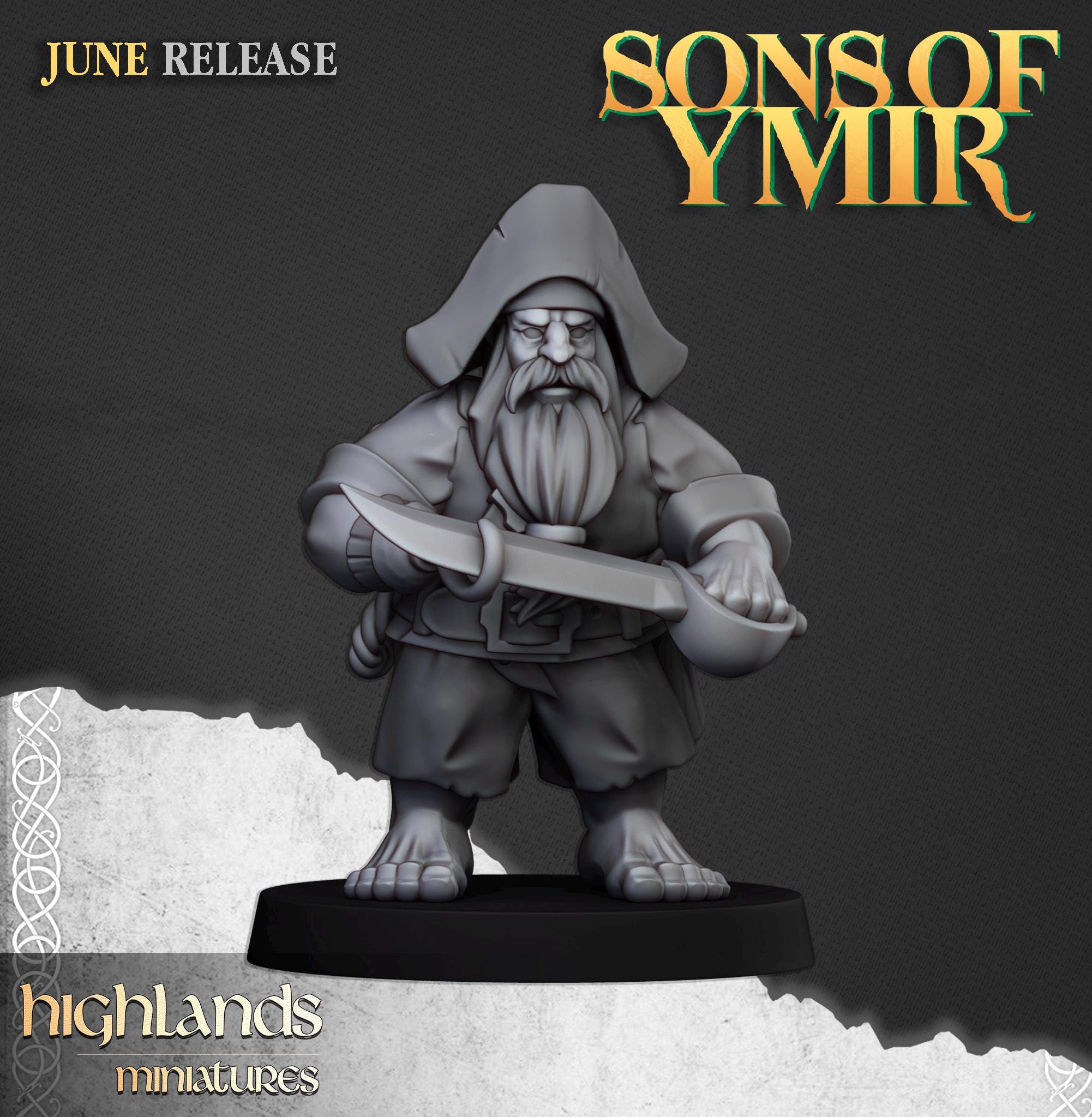 Dwarf Pirates - in 12k- by Highlands Miniatures