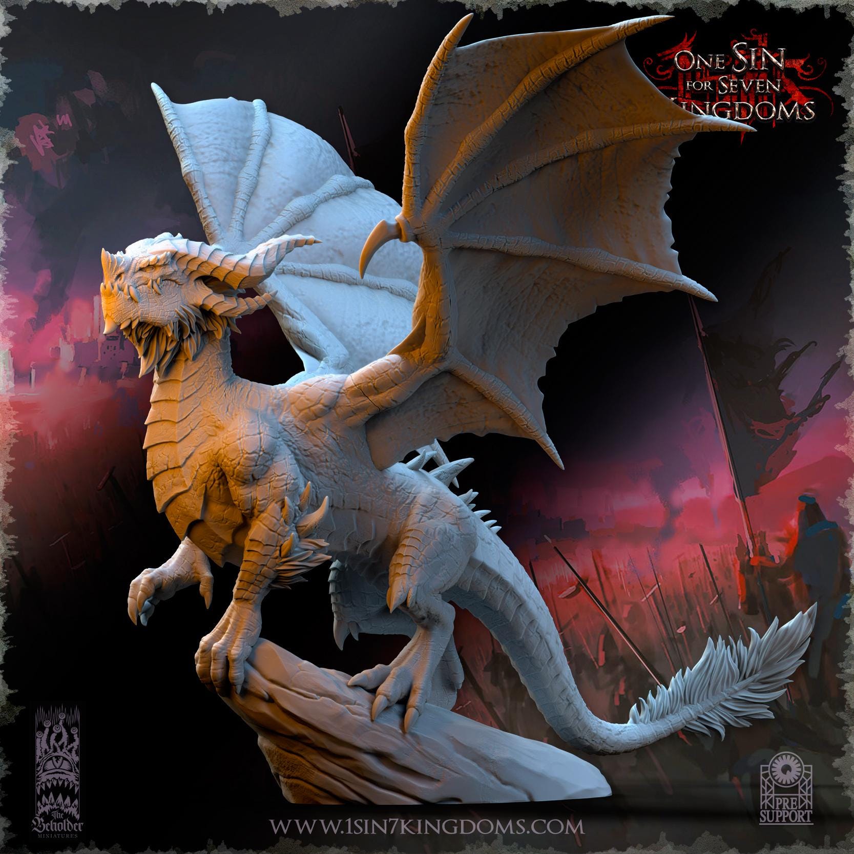 Halarath, Master of the Skies - in 12k- by TheBeholderMiniatures