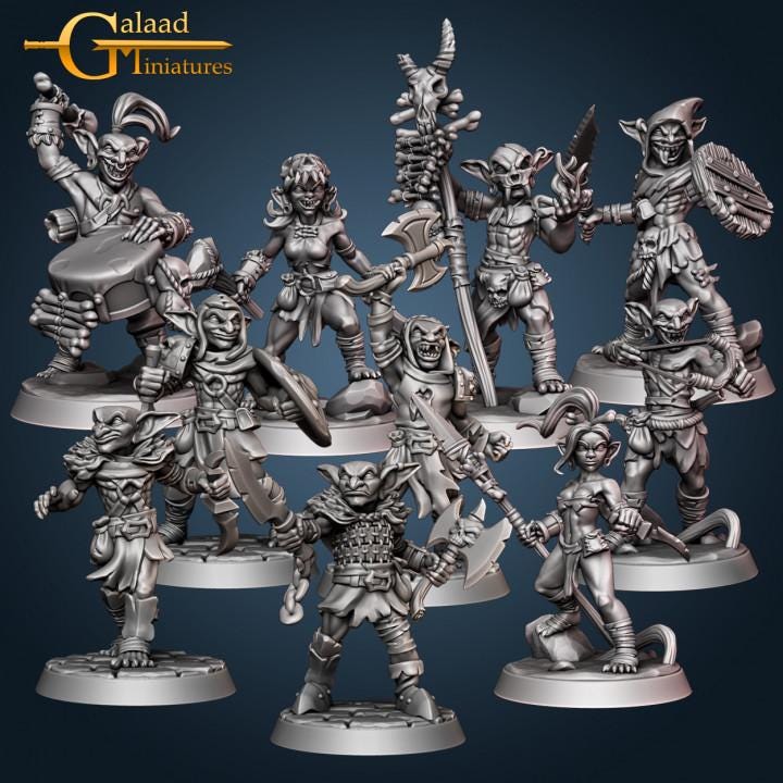 Goblin Bundle - 10 models - 12k - Galaad