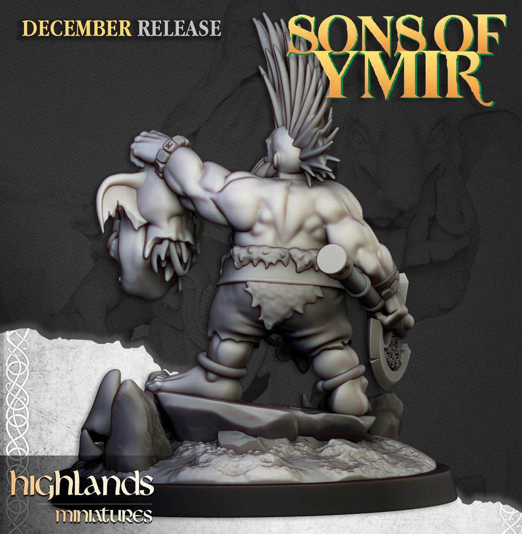 Dwarf Trollseekers  - in 12k- by Highlands Miniatures