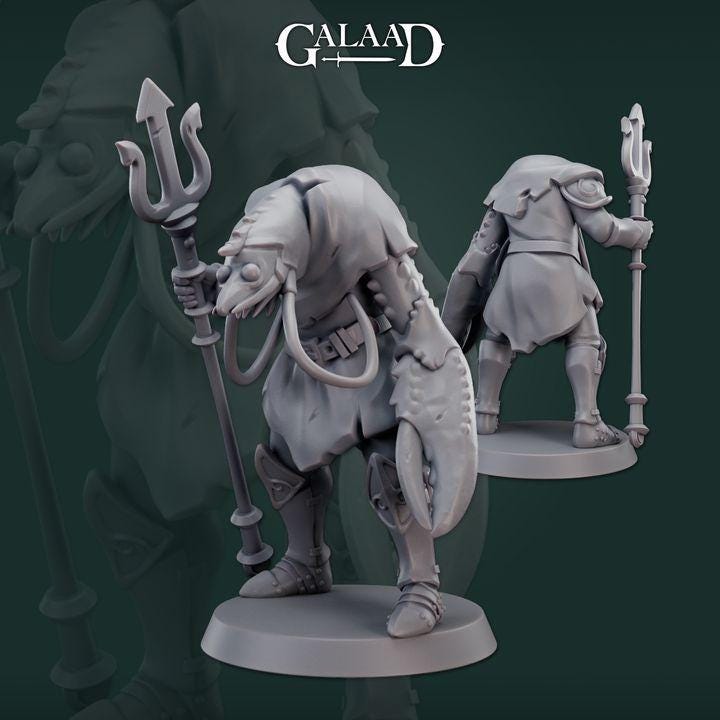 Cursed Cultists - 9 models - 12k resin - galaad