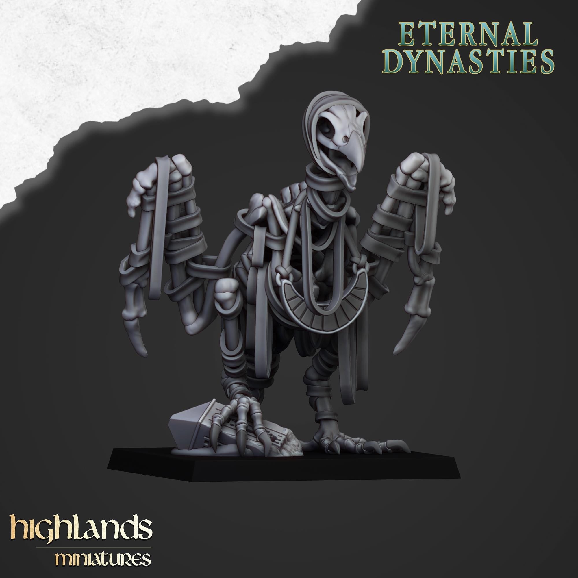 Sand Vultures - in 12k- by Highlands Miniatures