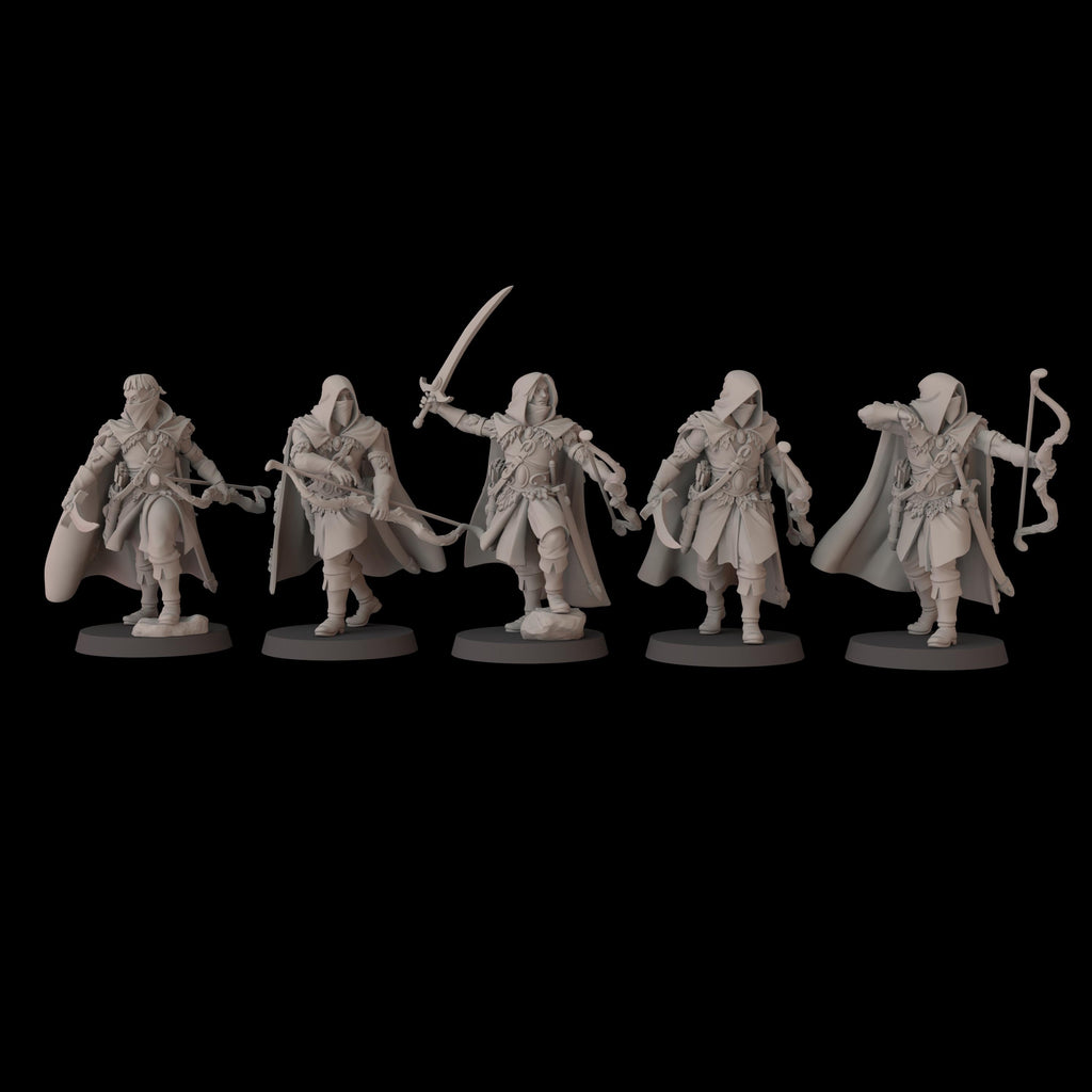 Wood Elfs Scouts - 12k by fantasycultminiatures