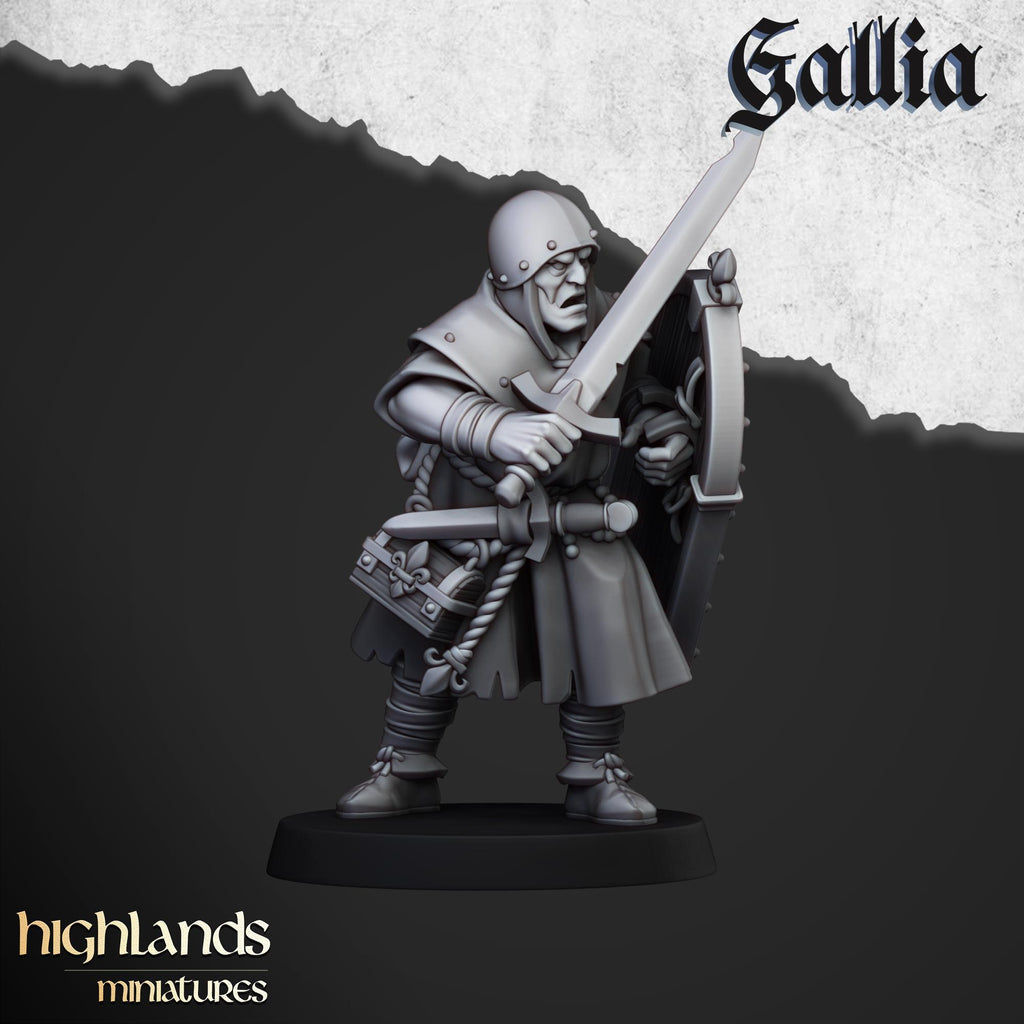 Grail Pilgrims - in 12k- by Highlands Miniatures
