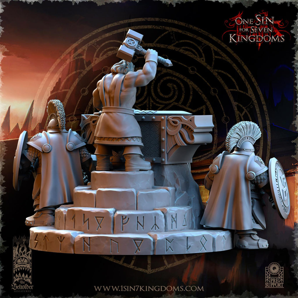 Dwarven Kingdoms Thunder Forge - in 12k- by TheBeholderMiniatures