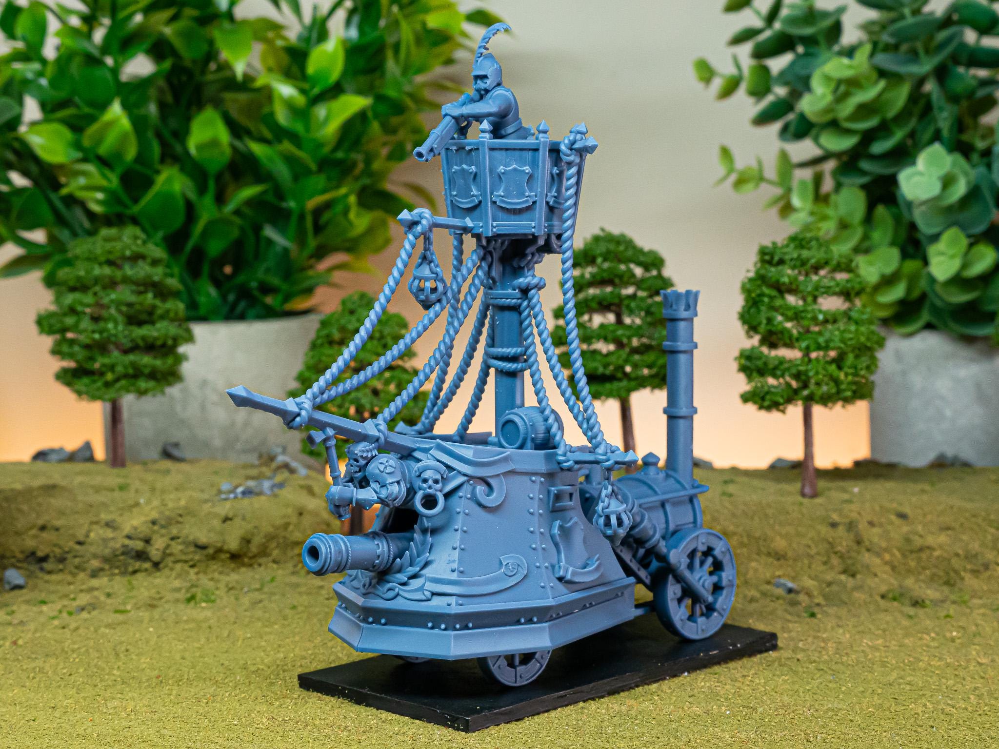 Sunland Ironclad Landship  - in 12k- by Highlands Miniatures