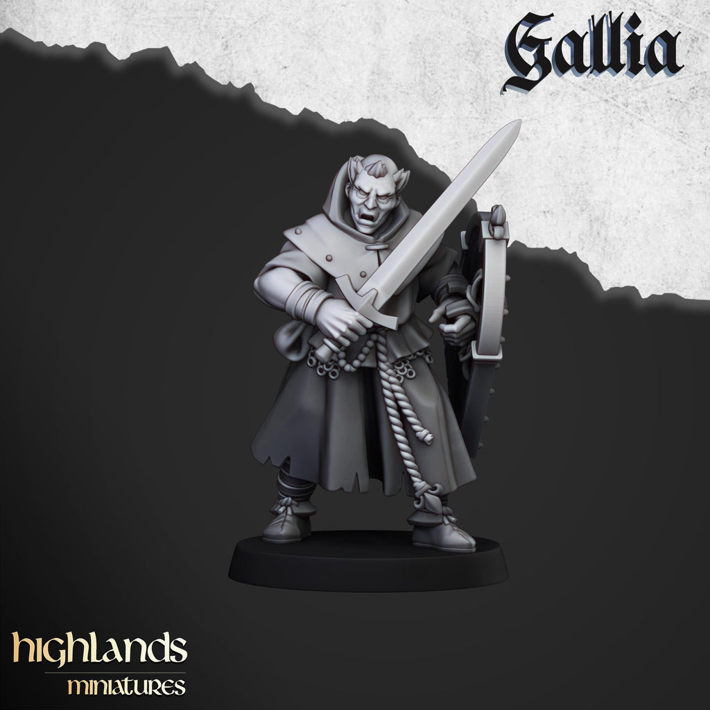 Grail Pilgrims - in 12k- by Highlands Miniatures