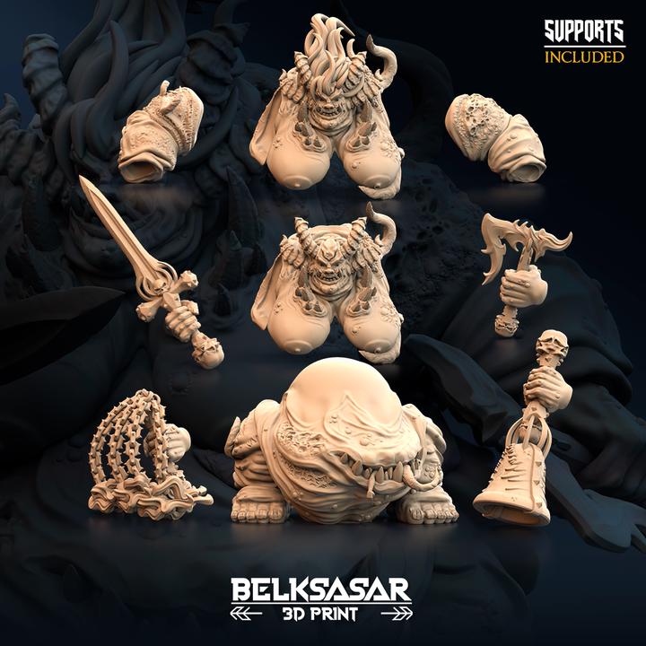 The Bloated mother - 130mm Base - in 12k by Belksasar