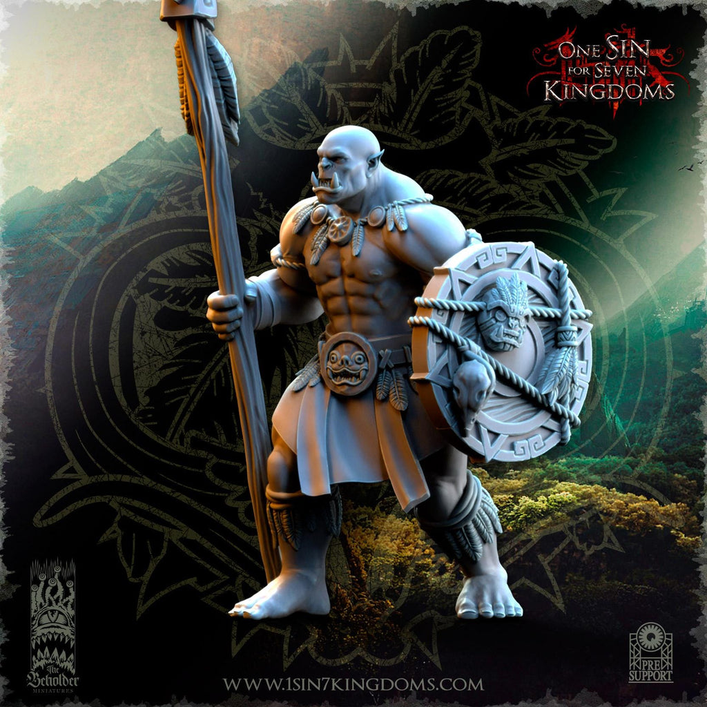 Salanaar Orcs Warriors  - in 12k- by TheBeholderMiniatures