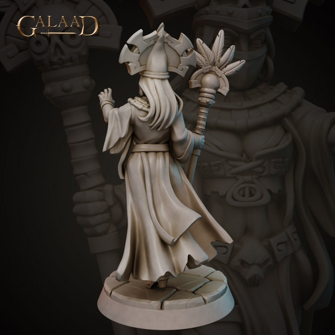 3 Female Aztec Bundle - in 8k - by Galaad