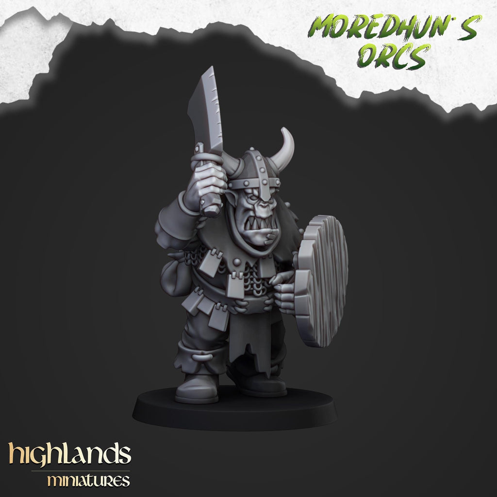 Orc Warriors  - in 12k- by Highlands Miniatures