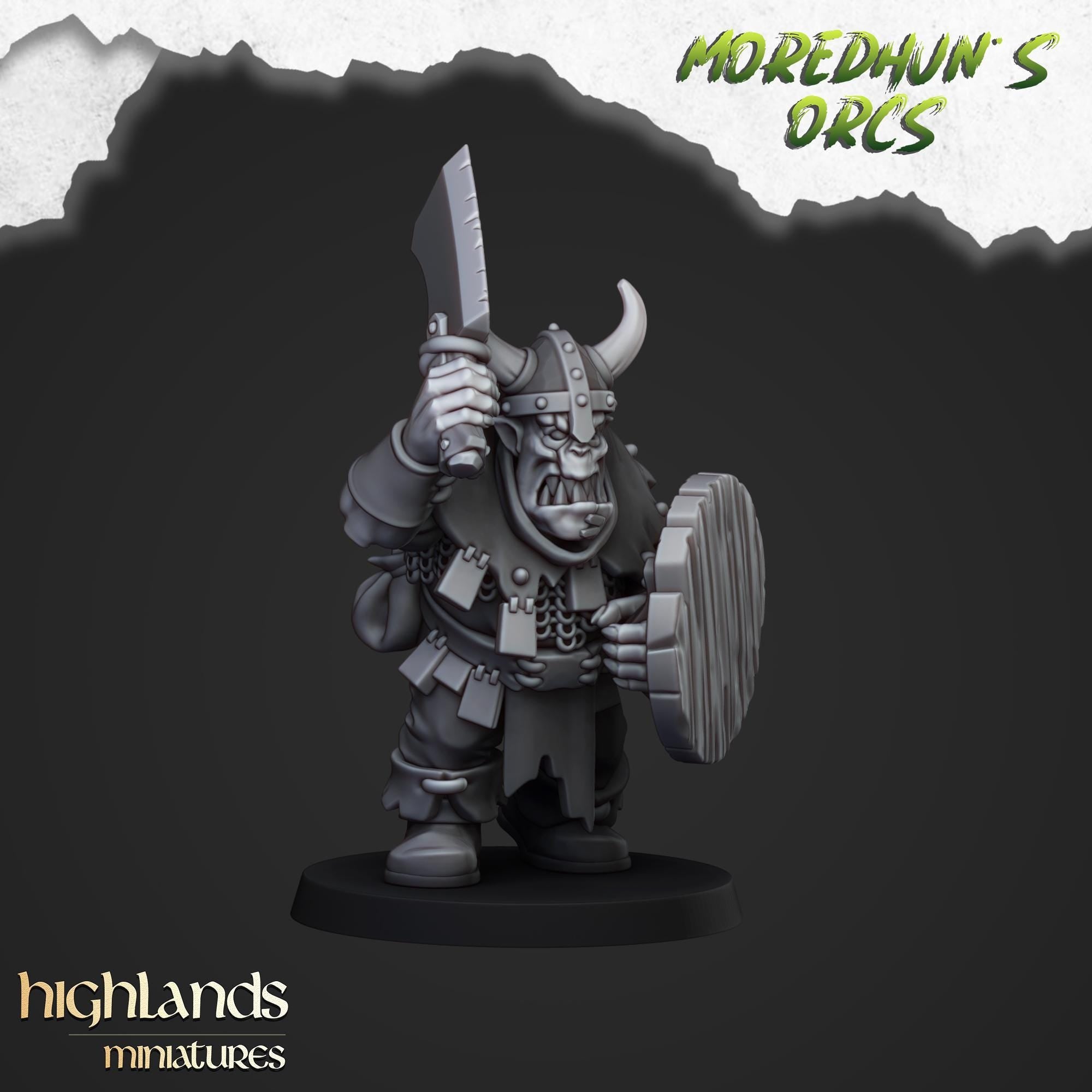 Orc Warriors  - in 12k- by Highlands Miniatures