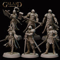 6 Model Pack - Knight Warband - in 8k - by Galaad