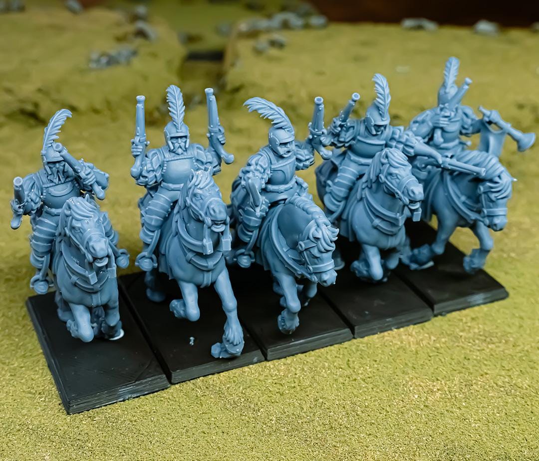 Sunland Pistoleers - in 12k- by Highlands Miniatures